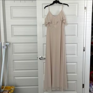 Birdy Grey Jane Convertible Dress in color champagne. Only worn once